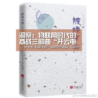 洞察:物联网时代的商战三部曲“开云电竞”(图1) 开云官网